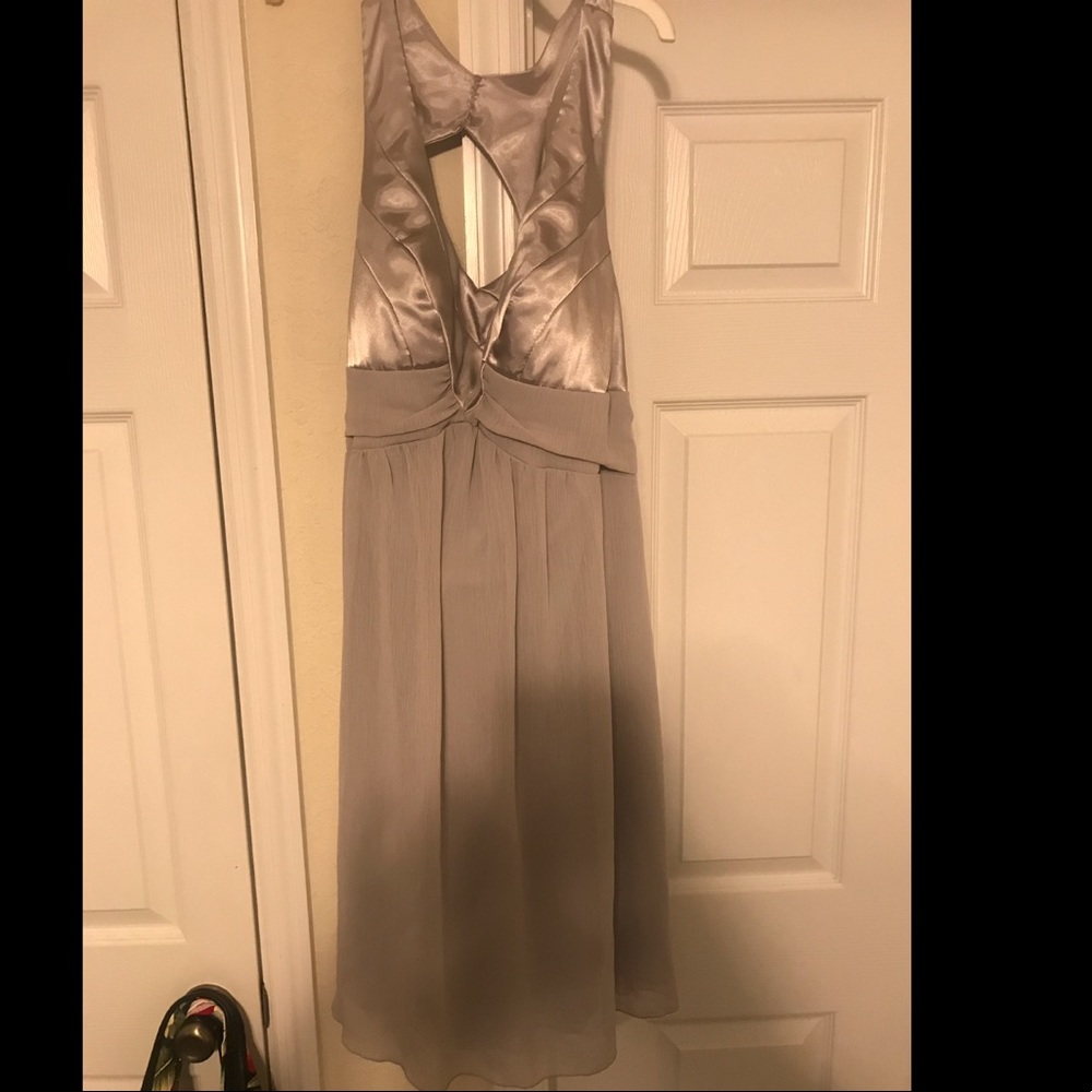 Silver dress